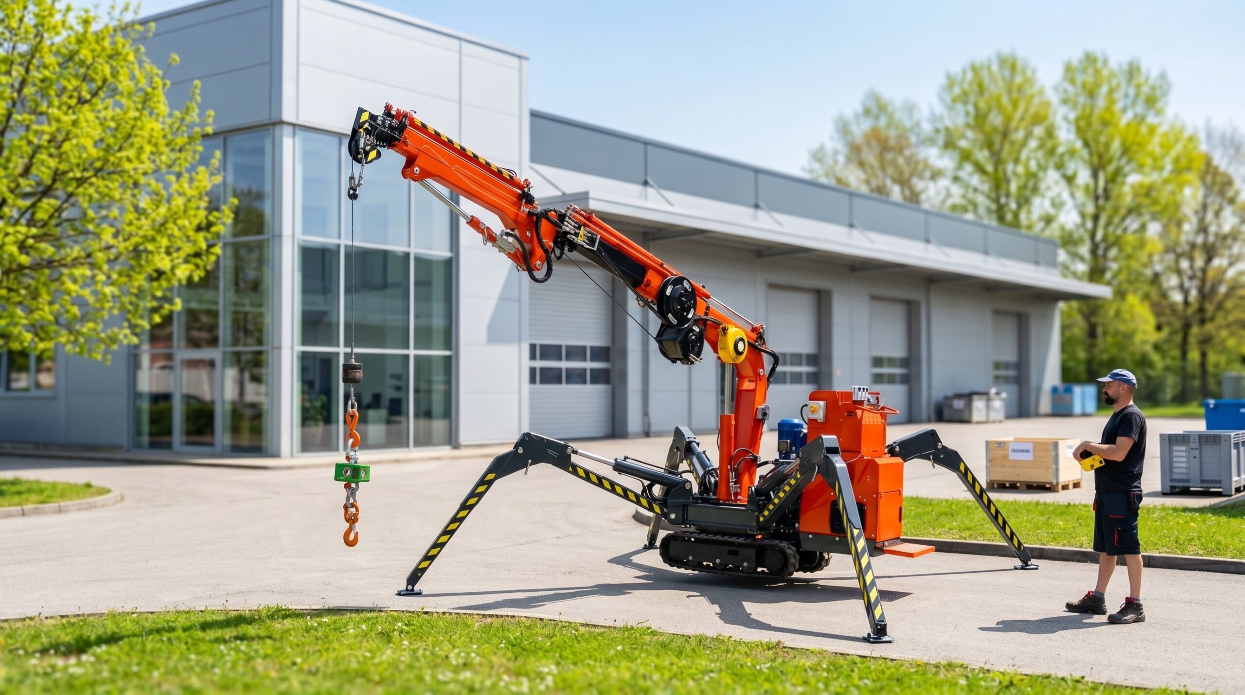 Minijeřáb 510-E4 SPIDER - Obrázek 6