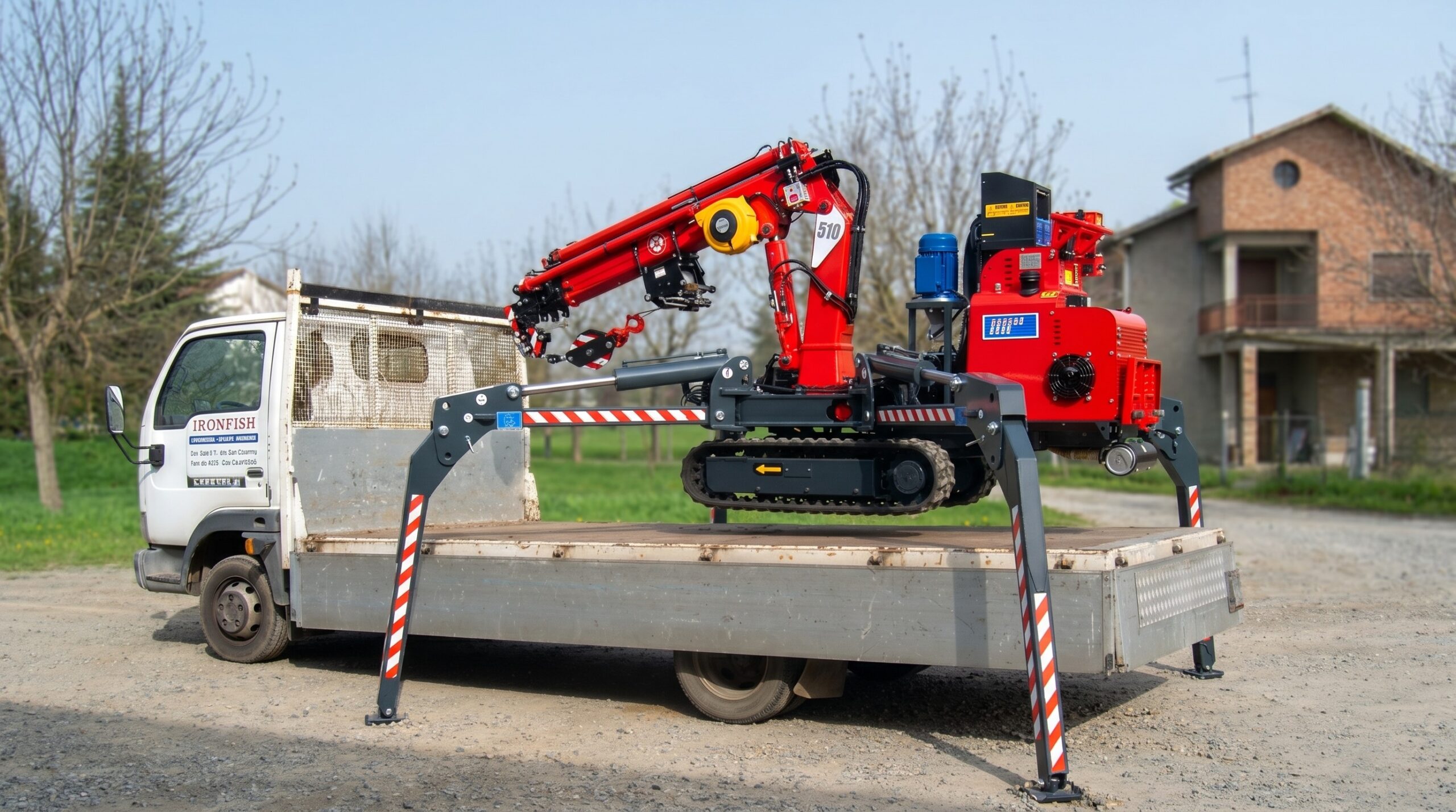 Minijeřáb 510-E4 SPIDER - Obrázek 2