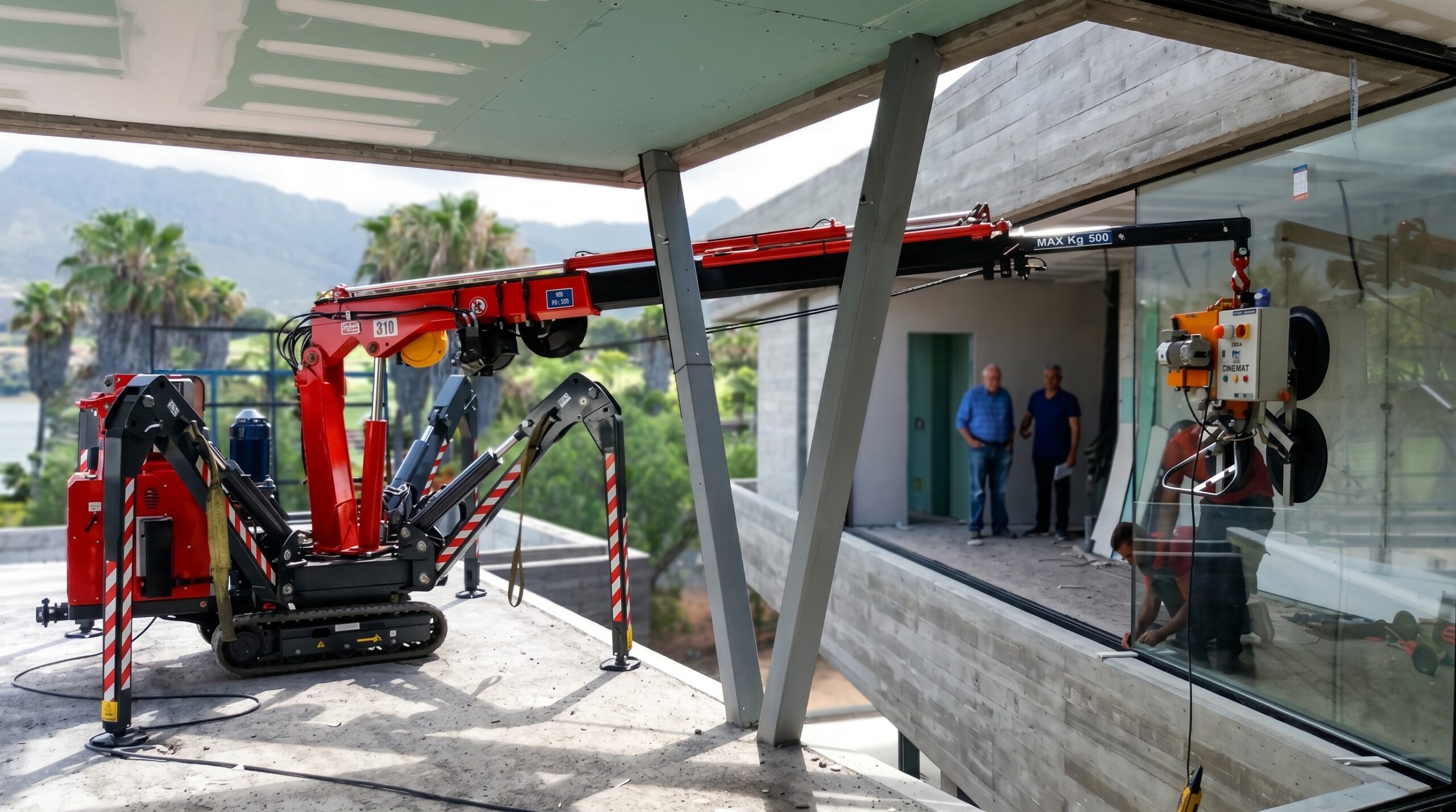 Minijeřáb 510-E4 SPIDER - Obrázek 10